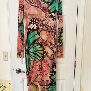 Butterfly Maxi Dress